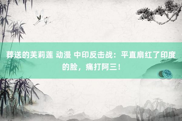葬送的芙莉莲 动漫 中印反击战：平直扇红了印度的脸，痛打阿三！